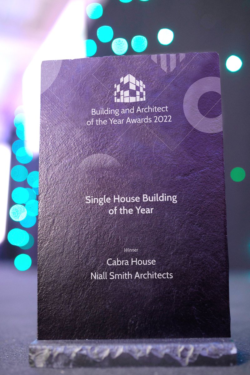 BuildingAwardIE's tweet photo. Congratulations to Cabra House - @niallsmitharch on winning the Single House Building of the Year award! #BuildingoftheYearIE https://t.co/pWiVFKxG7B