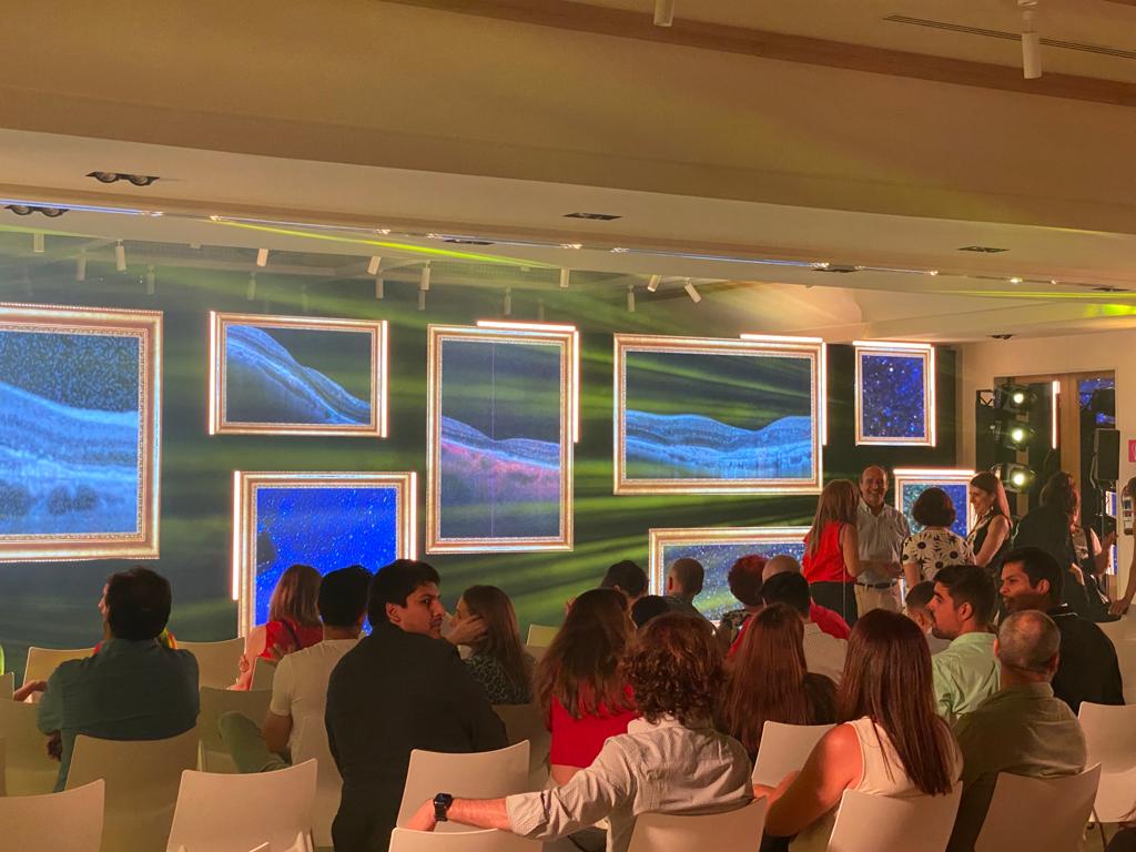 Espectacular #DEMArte de <a href="/Novartis/">Novartis</a>. Un innovador espacio para un fármaco prometedor. #ConocimientosCompartidos #EspirituCEM