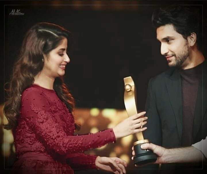 ahadsaura's tweet photo. Ufhh! The way he stares at her 😩😍❤. And we are fans of Sajal's cute expressions though! 🥺❤
#AhadRazaMir #SajalAly #Sahad #Forever #Inourheart https://t.co/WDn4TvYbwc