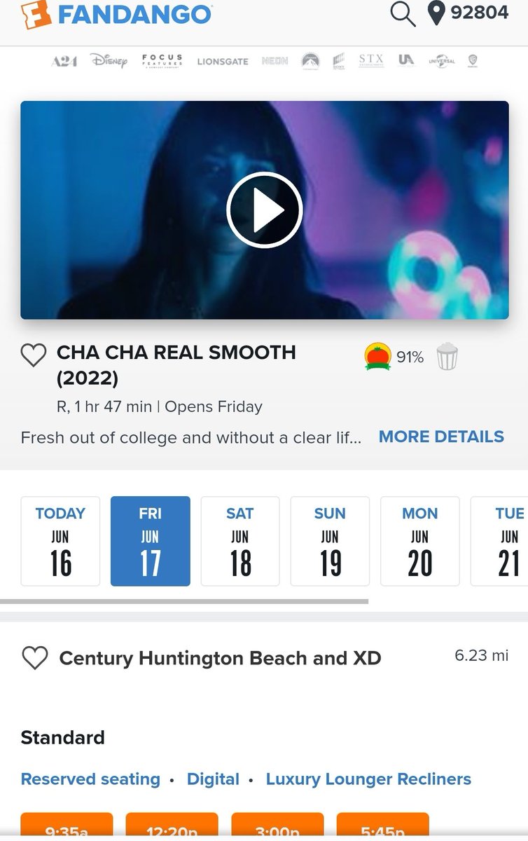 brandypu's tweet photo. https://t.co/9m7S5UlSmi if you don't have #AppleTV there's some movie theaters in California where you can watch #ChaChaRealSmooth , and of course is better to 🧐 in a big screen🥤🍿 #movie #DakotaJohnson #CooperRaiff #LeslieMann #Teatimepictures #picturestart #endeavorcontent https://t.co/Ksq2qG6c0b