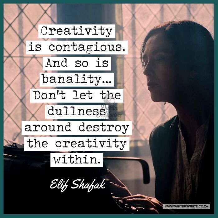 Keep your creativity alive!
.
.
.
.
.
.
{{tags}} #creativity #writingcraft #onwriting #creative