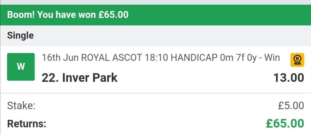 ripplesymons's tweet photo. @BetfairRacing @tony_calvin Well not a bet I lost more like a bet I didn't place.. Any chance of a Trixie payout ππ #CalvinsCall π https://t.co/E5xhZt99ll