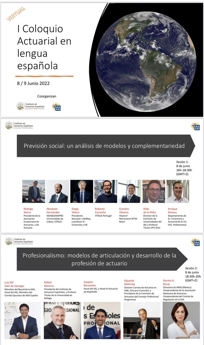 📣 Actuarios de más de 25 países participan en el I Coloquio actuarial en lengua española 
🌐
Léelo aquí: 
grupoaseguranza.com/noticias-de-se…