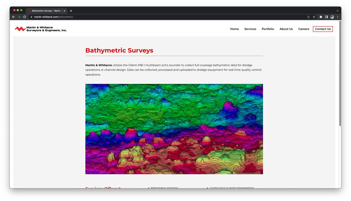 bigimprint's tweet photo. Just launched this week: Martin &amp; Whitacre Surveyors &amp; Engineers brand new website! 

What We Did: 
💻 Website Design &amp; Development 
💼 Portfolio Filtering 
📞 Website Hosting &amp; Support 

Check out their website here: https://t.co/sE36BL8m19 https://t.co/6NviobflqA