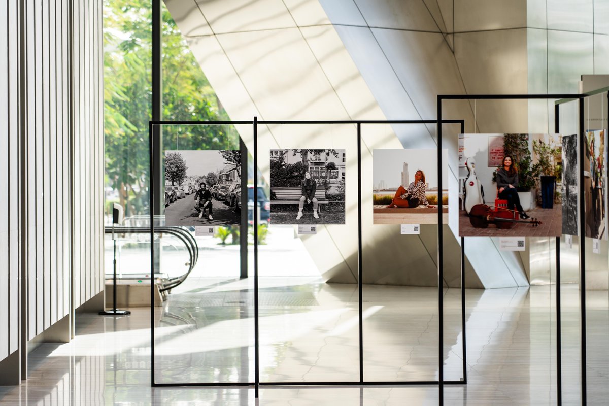 Learn more about <a href="/YamamNabeel/">YamamNabeel</a>'s portrait exhibit: "Waiting for Time: Intersecting Realities" at <a href="/ICDBrookfieldPl/">ICD Brookfield Place</a> in Dubai in this article featured on <a href="/gulftoday/">Gulf Today</a>:  bit.ly/3HGzzKp. On view through June 30.