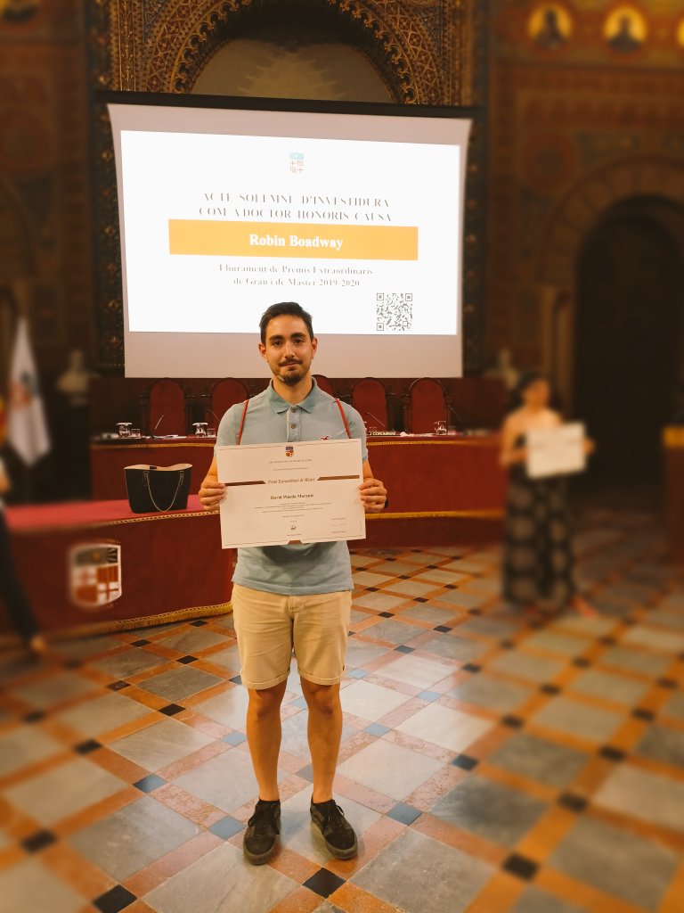 PinedaaDavid's tweet photo. Today is a good day! I've received the “Master's Degree Extraordinary Award” in Ecology, Environmental Management and Restoration 2019-2020 for the @UniBarcelona #HonorisUB https://t.co/nixqAx7eUx