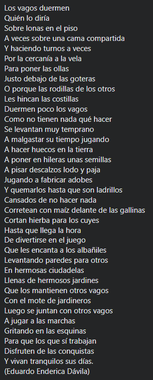 MoisesGualapuro's tweet photo. #ParoNacionalEC y un poema de los vagos (yo lo viví). La PAZ es que las oportunidades y la justicia no sea un privilegio. Que la solidaridad y empatía sea auténtico y no solo para la foto pal FB, IG. VIOLENCIA ES NO PERMITIR UN RECLAMO JUSTO EN LIBERTAD Y DEMOCRACIA  🏳️🏳️ https://t.co/6w4sbsJVja