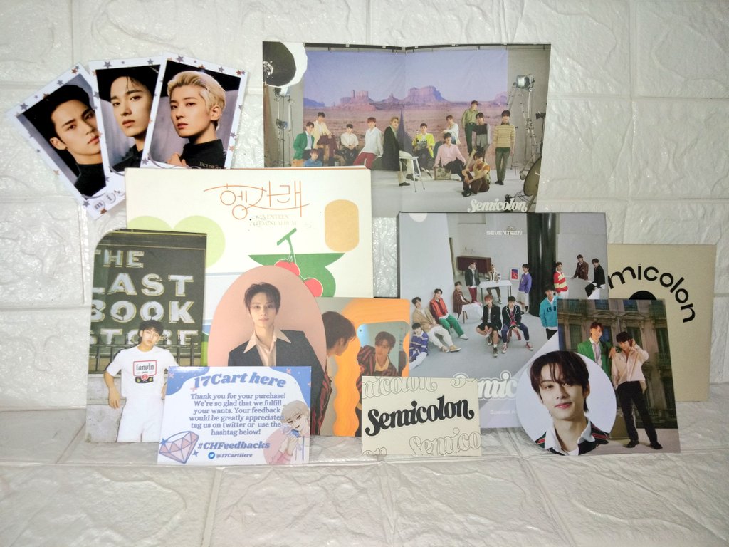 hansolpogi_'s tweet photo. Hallu @17CartHere! My semicolon ot13 and heng:garae hana ver arrived safely. Thank you so much for packing them well! Worth the wait! Till our next transact! ๐ซถ๐ป๐ซฐ๐ป
#CHFeedbacks https://t.co/zDY9CH0Qeu