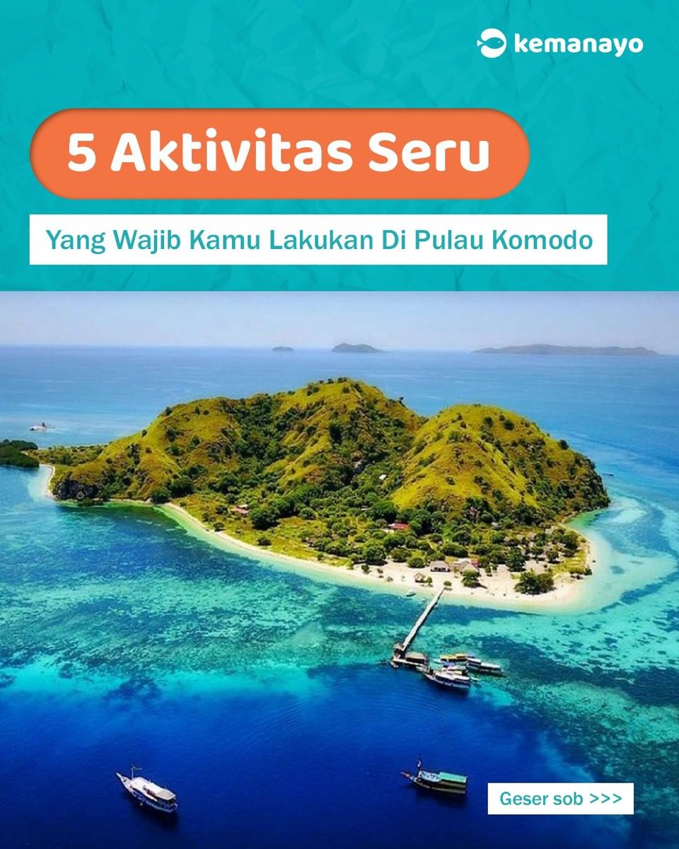 kemanayo's tweet photo. Wahhh ternyata di pulau Komodo kamu gak cuma bisa liat Komodo aja loh!

Banyak aktivitas seru yang gak kalah seru seperti melihat kelelawar sampai menikmati pantai berpasir pink. Baca selengkapnya di sini https://t.co/N1zcMz6T1Q https://t.co/ya0GtTE37a