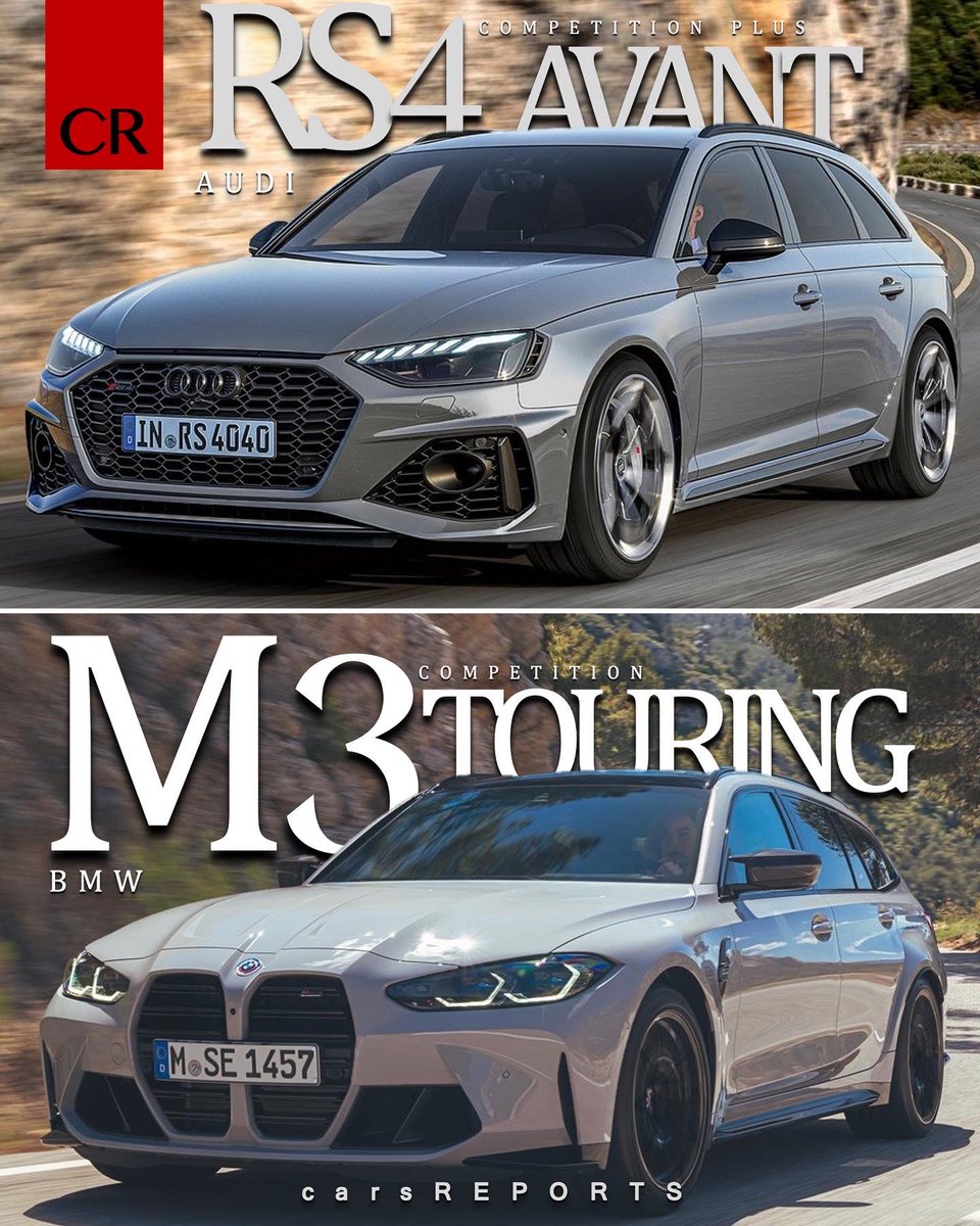 The new #M3Touring is here. But is it any better than an #AudiRS4 and why? You tell us.

#M2 #M3 #M4 #M5 #mpower #bmw #bmwm4 #bmwm3 #bmwm5 #bmwm #bmwmotorrad #audi #audirs4