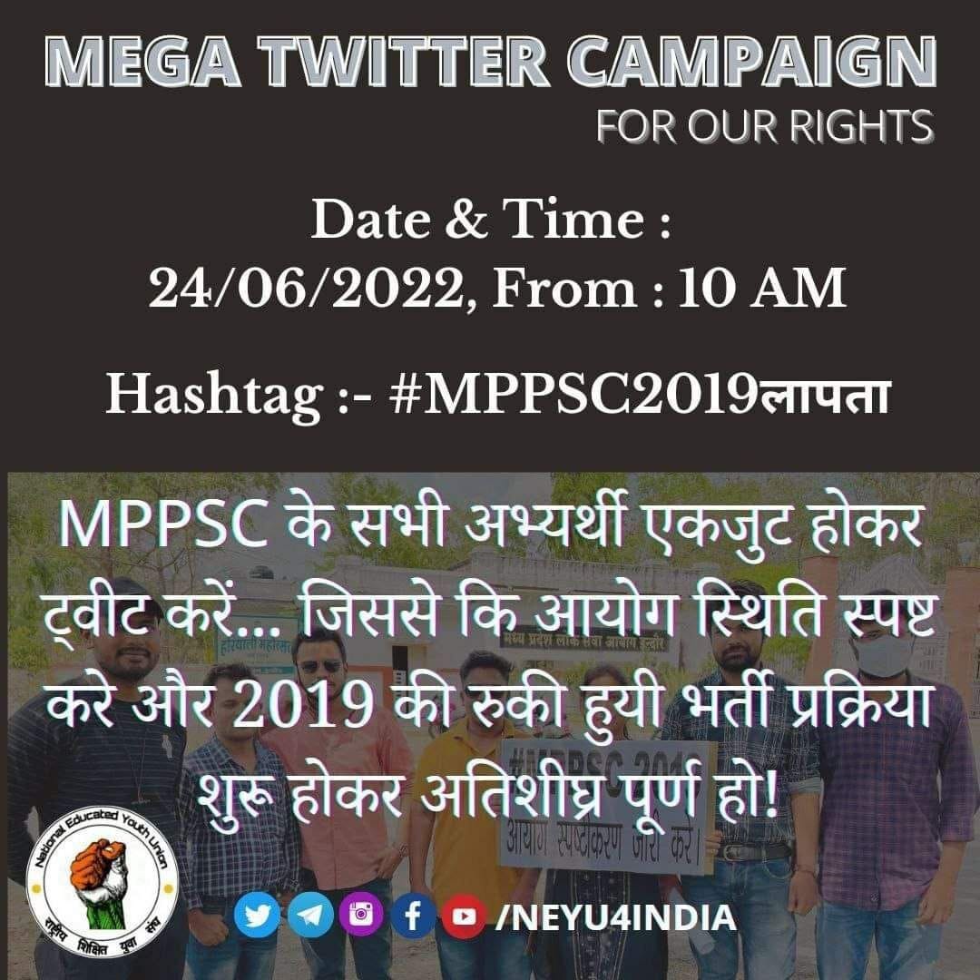 NehaPra21779357's tweet photo. @ChouhanShivraj 
@OfficeofSSC 
@GADdeptmp 
@GovernorMP 
@scstwelfaremp 
@mohdept 
न्याय दो हमें ....
Mppsc 2019 की भर्ती करवाओ....
जिंदगी खराब हो रही है हमारी
हमारे सपनों की उड़ान को क्यों रोक रहे हो
हमारा कसूर क्या है??

सिर्फ़ इतना की हम अफसर बनना चाहते है???
#mppsc2019लापता https://t.co/I1zvbpsvLB