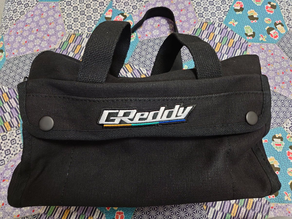 zc33s190528's tweet photo. @GreddyShop 注文していたGReddy ツールバッグ(サイズS)届きました😊
リアに入れていた小さい荷物が、まとめて入るんで助かります😊👍
#TRUSTRacing
#トラストレーシング
#GReddy https://t.co/WipOEinxMn