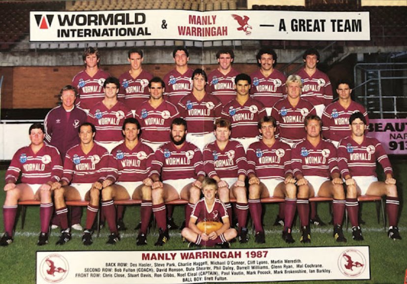 Much as I hated @RaidersCanberra losing to them in 1987, respect for this @SeaEagles team — talent everywhere. #NRL @WinfieldCup 