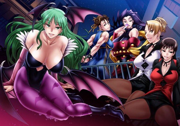 カプコンファイティングコレクション発売デスワロおめ(過去絵再掲) 