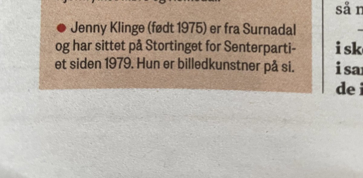 Man bør visst være forsiktig med å mene for mye om hvem som føder kalven, men det er kanskje like viktig å diskutere om den ikke alt for fort blir stortingsrepresentant. <a href="/Morgenbladet/">Morgenbladet</a>