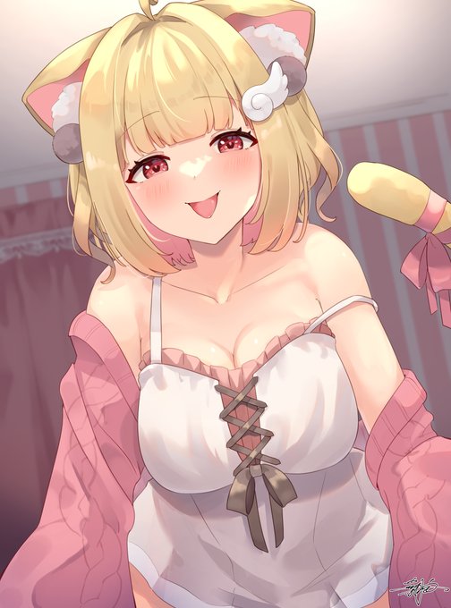 Skebで猫羽かりんさんを描かせていただきました!
リプ欄にR-18差分ぶら下げておきます。
#かりにゃ～と 