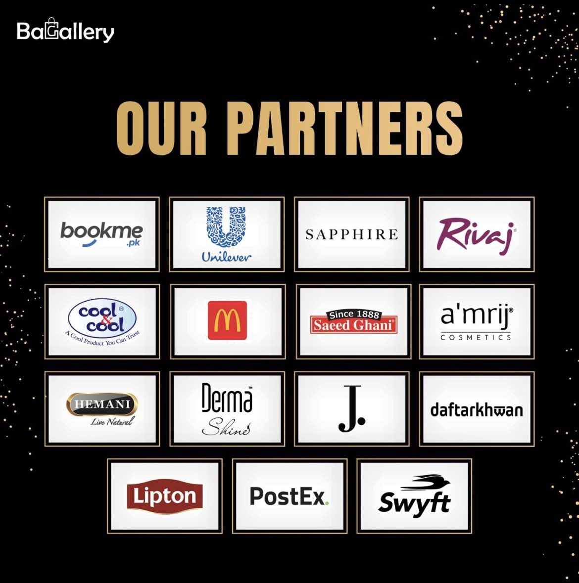 Here's a sneak peek of a few of our partners joining hands with us for #GlamFestLahore on the 25th and 26th of June at Expo Centre Lahore. We can't wait to host our customers, media partners, social media influencers, celebrities, and makeup artists under one roof!