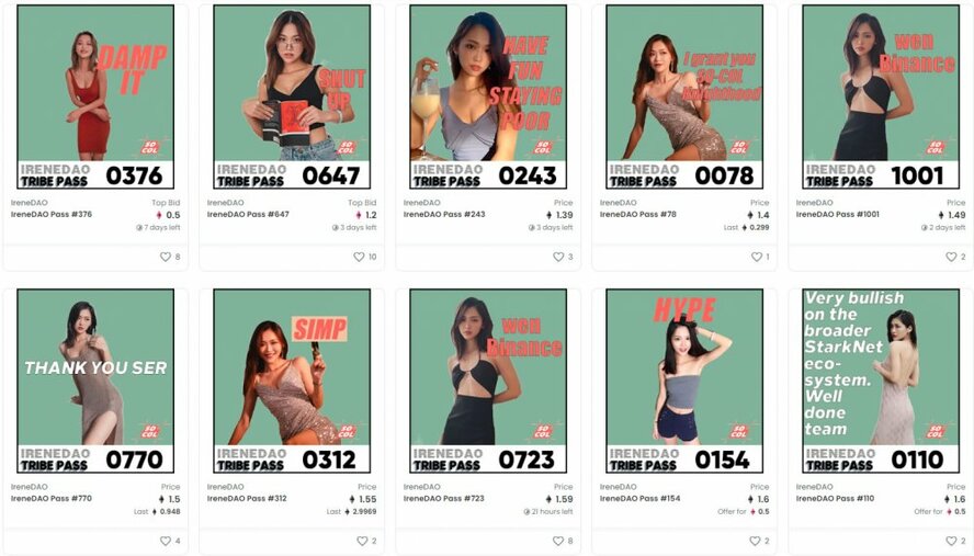 SmarttSvetlana's tweet photo. The story of #IreneDAO #NFT began in October when the 28-year-old Chinese #crypto-celebrity and #Yuqing model Irene Zhao along with her business partner #Benjamin Tang proposed the idea of «So-Col».
#So-Col is an abbreviation from «#Social #Collectables», explained #Irene, and https://t.co/adZ6emyEOB