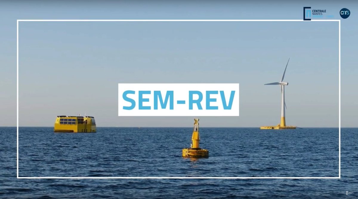 CentraleNantes's tweet photo. Le #SEMREV est le 1er site européen d’essais en mer multi-technologies connecté au réseau.
C’est un équipement indispensable pour répondre aux défis du développement des Énergies Marines Renouvelables en France. #EMR #eolien

🎥Présentation en vidéo 👉https://t.co/KX6M1swwzU https://t.co/ZuTLEgtXKR