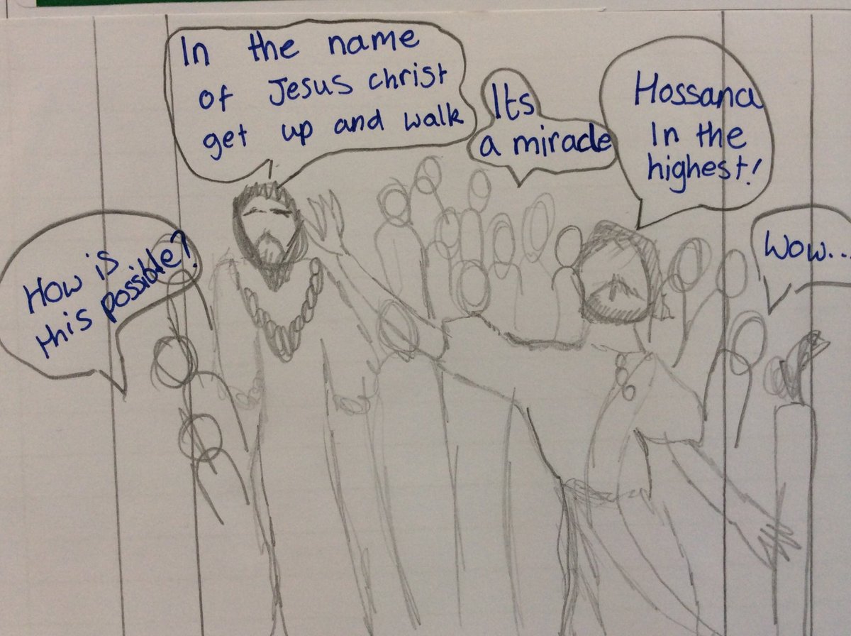 OurLadysCP's tweet photo. #relesson in year5. Peter continues the work of Jesus. @OurLadyandAllS1 https://t.co/DZWLanLk7b