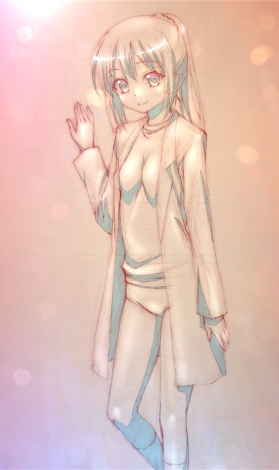 Өткен ретуш.
過去絵レタッチ。 