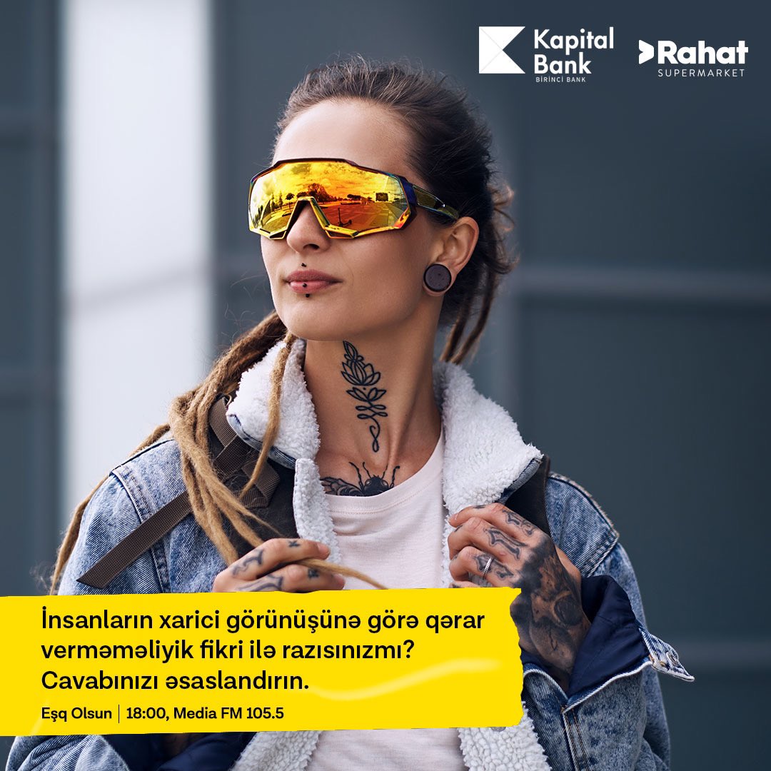 İnsanların xarici görünüşünə görə qərar verməməliyik fikri ilə razısınızmı? Cavabınızı əsaslandırın.