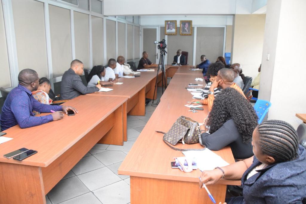 HYPREPNigeria's tweet photo. Yesterday, the Project Coordinator embarked on a familiarisation visit to the Rivers State Ministry of Water Resources and Rural Development. Parties agreed to synergise and collaborate to achieving the mandate of HYPREP in providing sustainable potable water to Ogoni people. https://t.co/nY5Er1Dog0