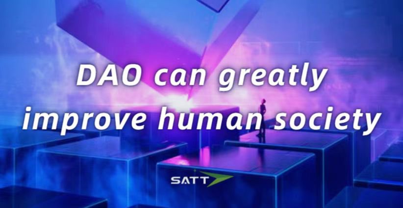 SATTOfficial1's tweet photo. 🌟#DAO can greatly improve human collaboration, forming organizations, and working together.

#SATT #Web3 https://t.co/GTzrpWczNX