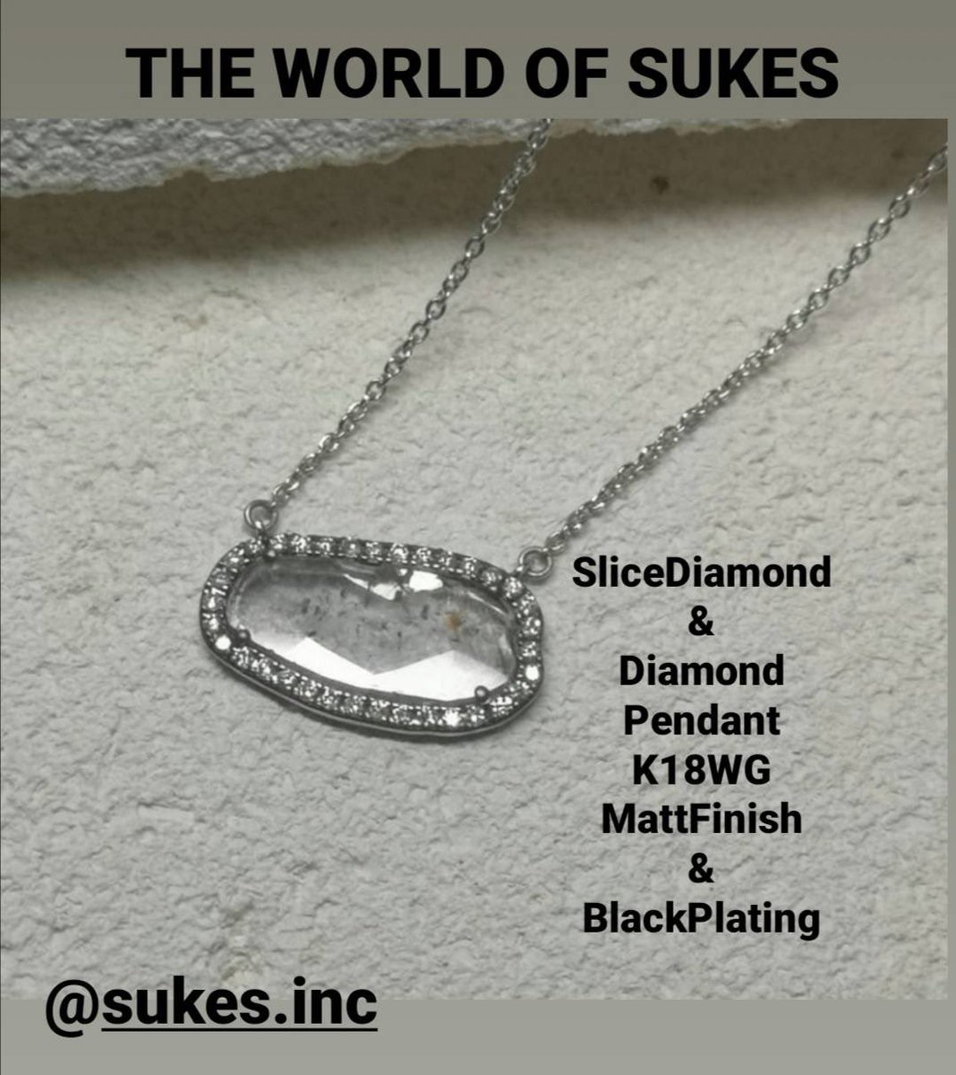 SUKES_inc's tweet photo. ダイヤモンドの世界観の見応えがある
スライスダイヤモンドのペンダント
お問い合わせはDMにてお待ちしています！

https://t.co/F2PYXtytv9

#THEWORLDOFSUKES
#slicediamond
#ペンダント
#jewelry 
#ジュエリー
#天然石 https://t.co/FGMubIe1Id