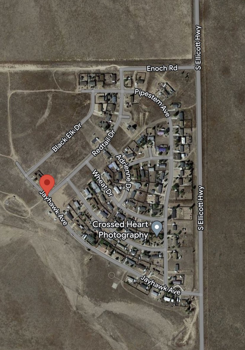EPCSheriff's tweet photo. Have you seen 11 year old Emmie?
Last seen in the area of 23000 Redtail Dr (map attached). If you have any information or see anyone matching this description please call 719-390-5555. https://t.co/z40XovXBEW