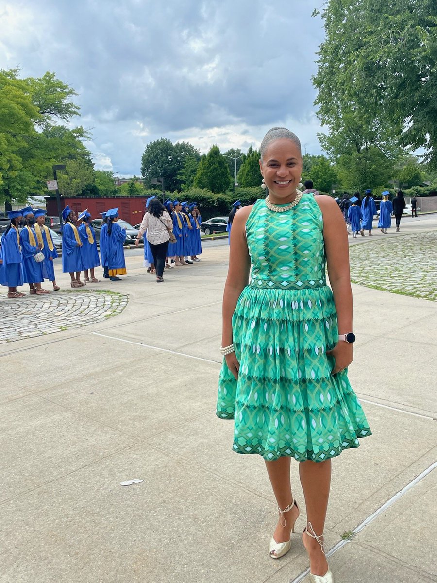 I am the proud principal of the Helen Keller School P.S. 153. My babies graduated today!! I couldn't be more proud!!!