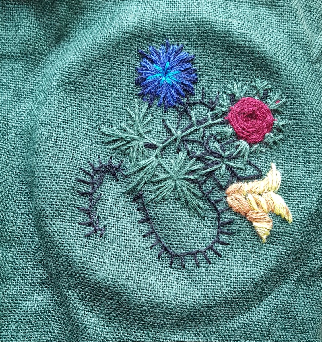 Did some furious crafting to force my brain to be attentive despite general tiredness