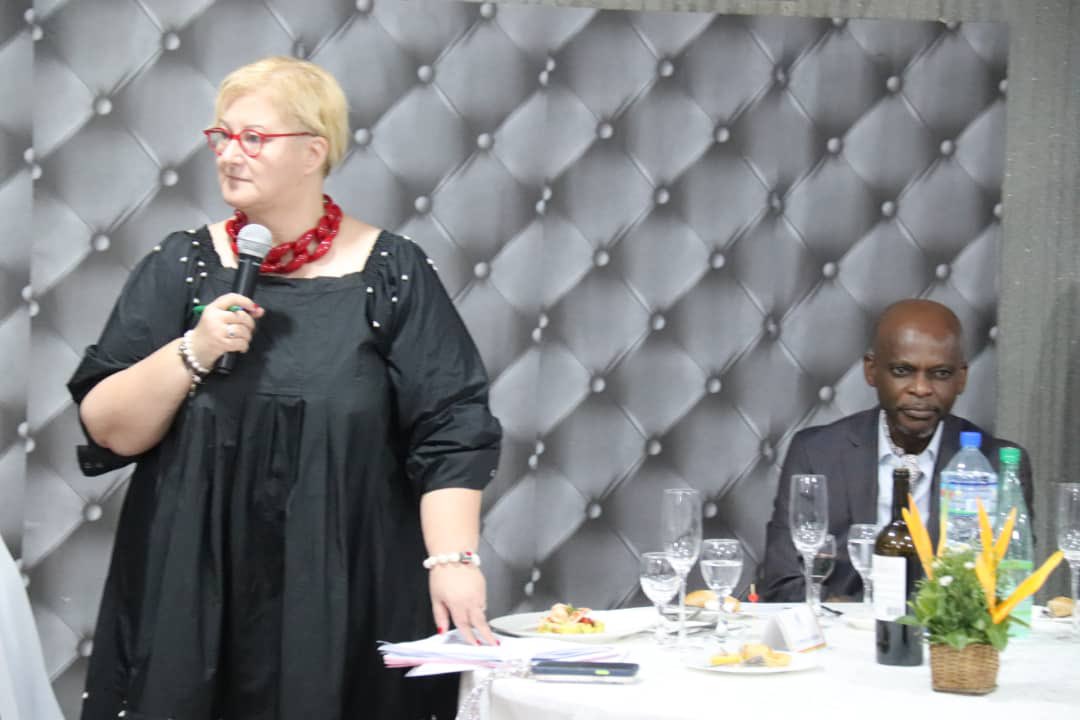 rdussey's tweet photo. Nous avons accueilli  au Club Diplomatique de Lomé la DG Afrique de l’Ouest et centrale du MAÉ Türkiye l’Ambassadrice @NurSagman. Mme Sagman, deuxième femme invitée en tant que conférencière, nous a parlé du modèle de partenariat Afrique-Türkiye.@MFATurkiye https://t.co/IEIOSuehL4