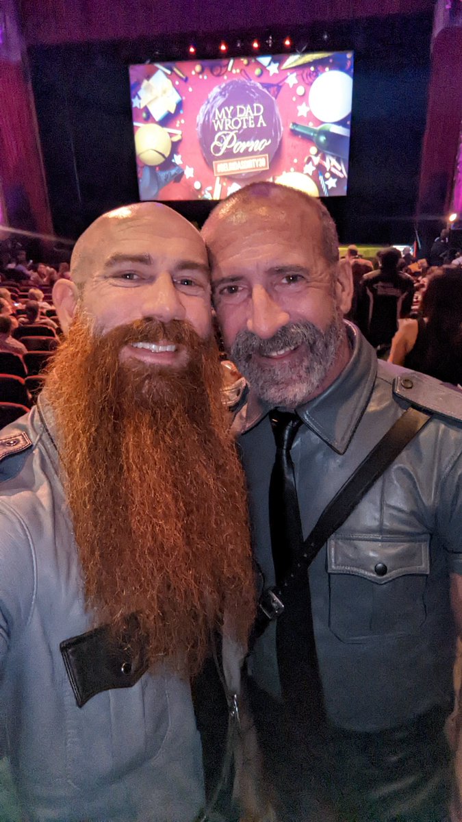 "My Dad Wrote a Porno" in concert and in full leather! #BelindasDirty30