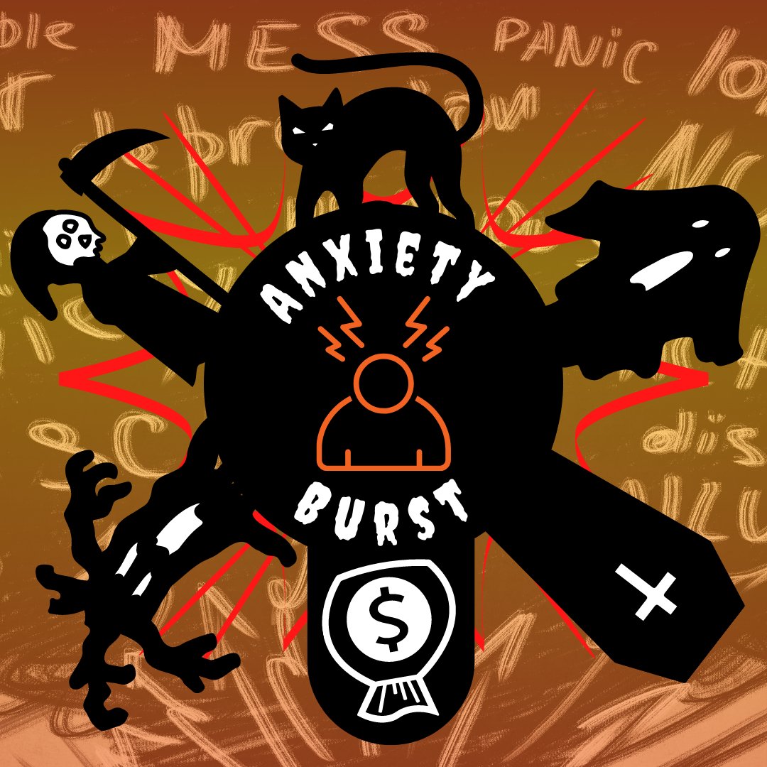 VeryNerdyDad's tweet image. On @RunningFeyWild our DM @Nat1Fun let's me reflavor Mind Sliver as pushing my anxiety towards a creature. It's now called "Anxiety Burst" 😂