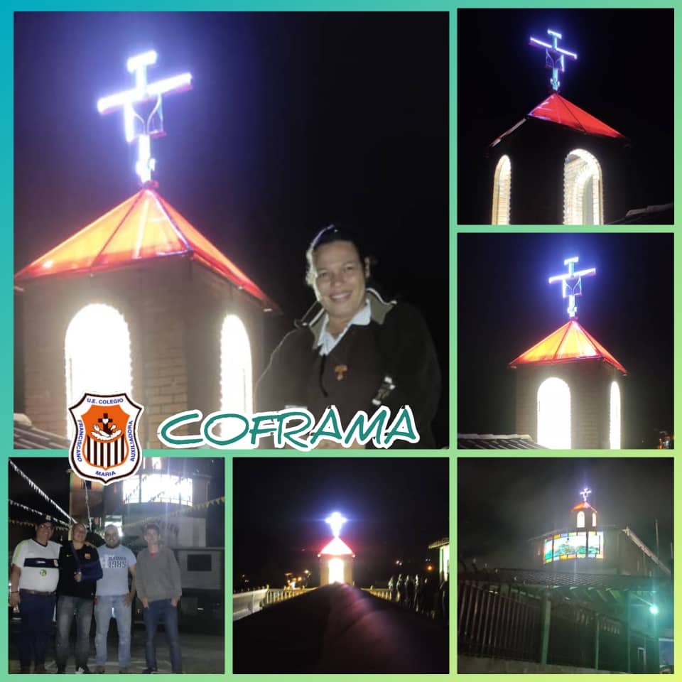 En las vísperas de la Celebración del Sagrado Corazón de Jesús el COFRAMA enciende la cúpula de su tricapilla, y con ello anuncia que está listo todo para vivir la XXV fiesta Andina, COFRAMA Cordero-edo Táchira.  <a href="/AVECSanCristbal/">AVEC San Cristóbal</a> @MPPEDUCACION <a href="/DiocesisSC/">DiócesisSC VE</a>  <a href="/franciscanasdej/">@franciscanasdelscj</a>