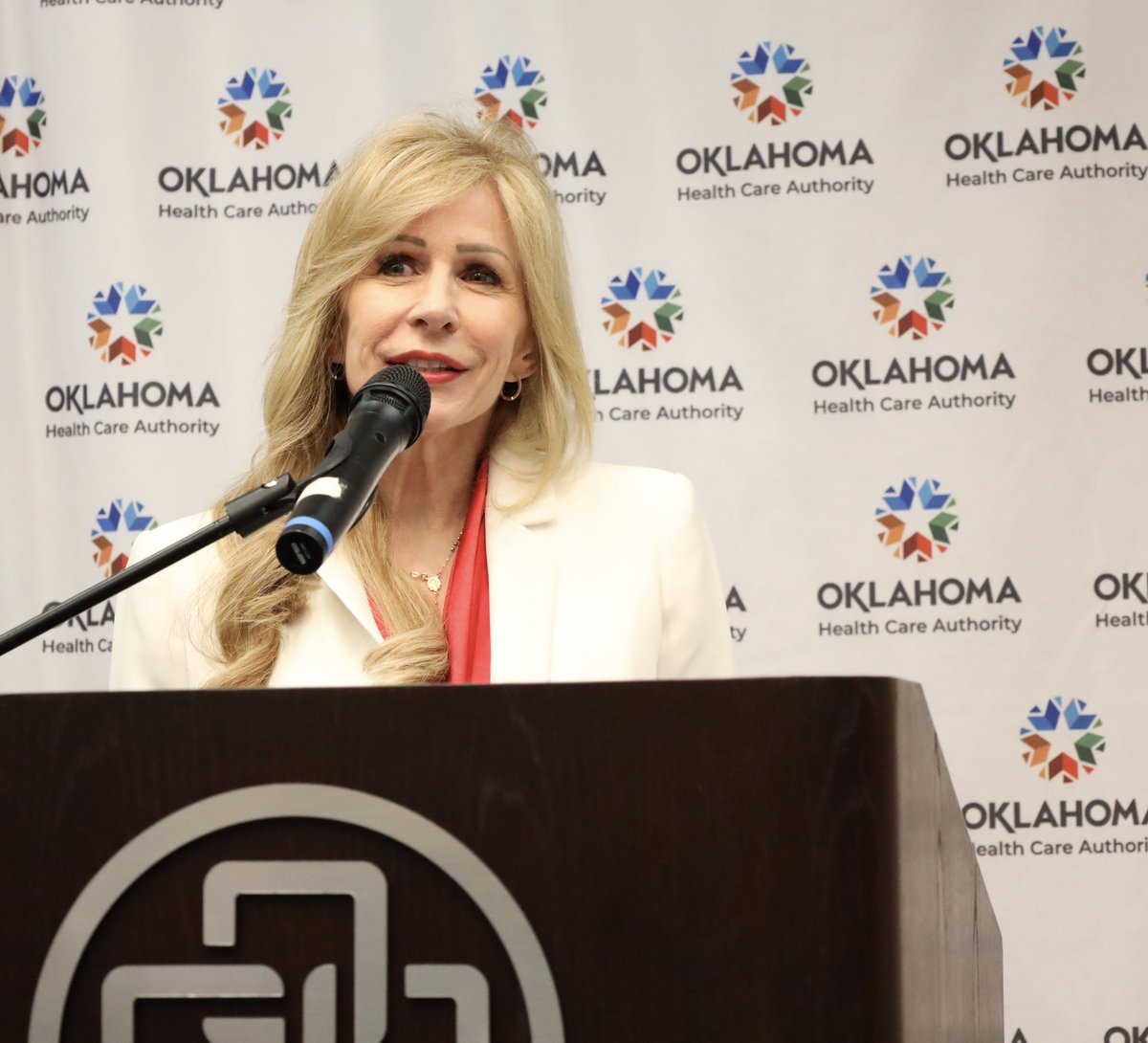 Thanks for intentionally including mental health in today’s big announcement <a href="/ok_hca/">Oklahoma Health Care Authority</a>! We must improve our health outcomes as a state because they drive everything from our economy to our employment, to whether or not people graduate school - it affects everything that we do.
