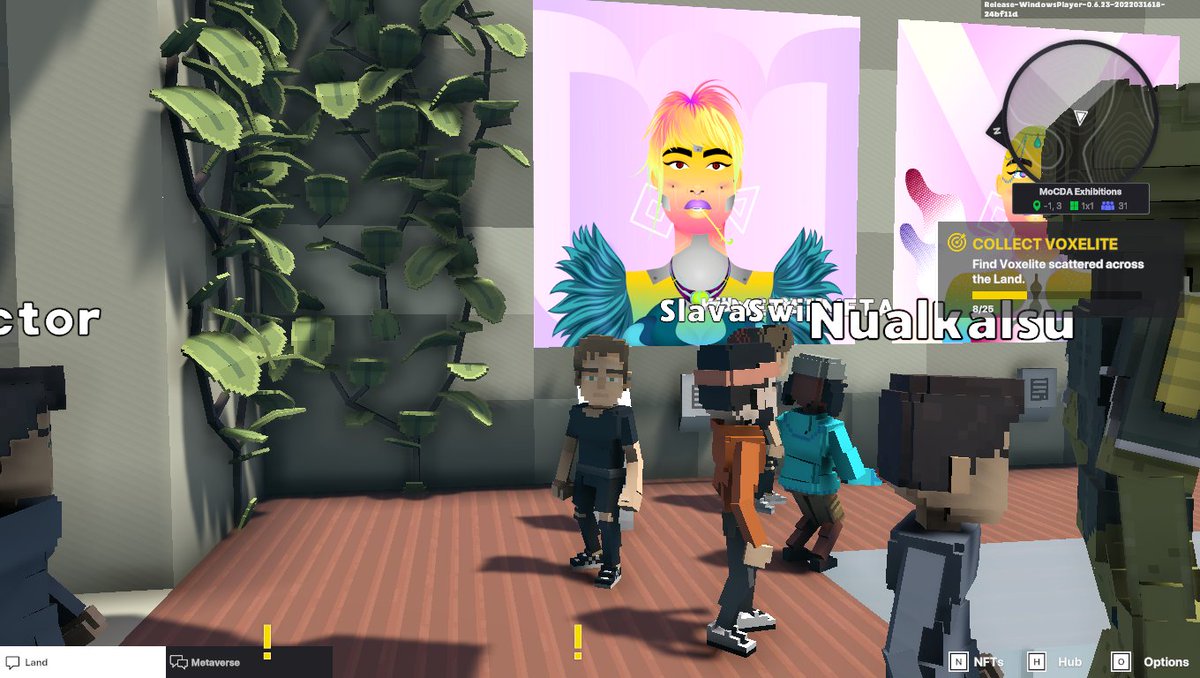 YwJunn's tweet photo. @TheSandboxGame @worldofwomennft I just participated in the #TheSandbox weekly contest for a chance to win 200 mSAND! I found the art piece, check out my screenshot below!
👇

 go through this time huhu https://t.co/hjoc0dDCiR