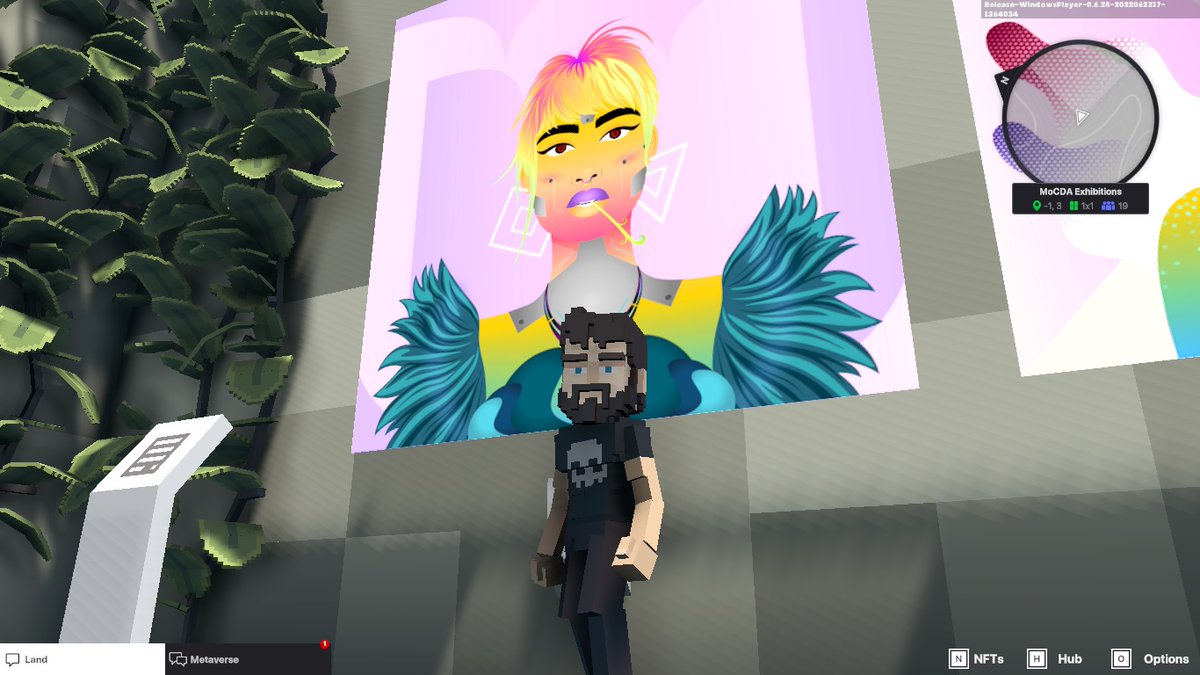 AlessioNaNet's tweet photo. @TheSandboxGame @worldofwomennft I just participated in the #TheSandbox weekly contest for a chance to win 200 mSAND! I found the art piece, check out my screenshot below!
👇 https://t.co/FPmPr9rwfH