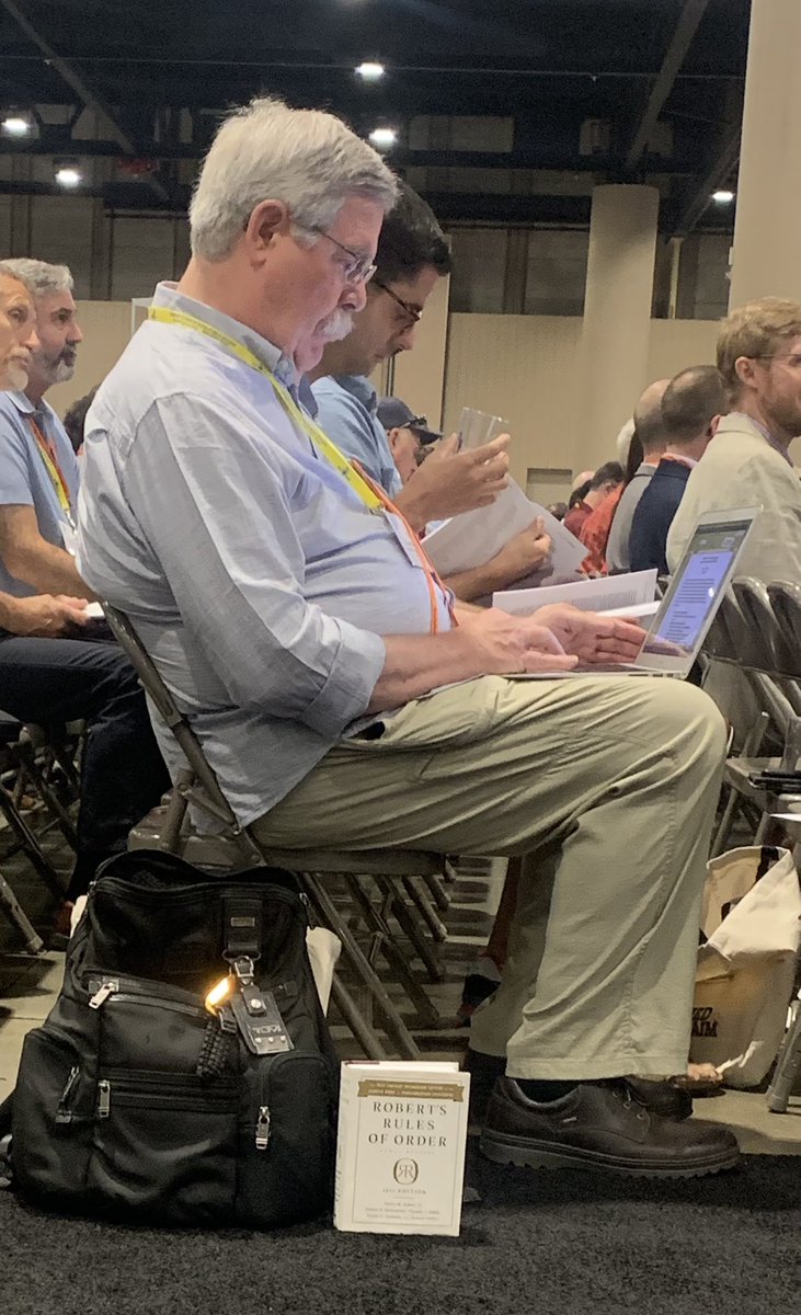 Presbyterians at work! I love these people and am thankful to be counted among them. #pcaga