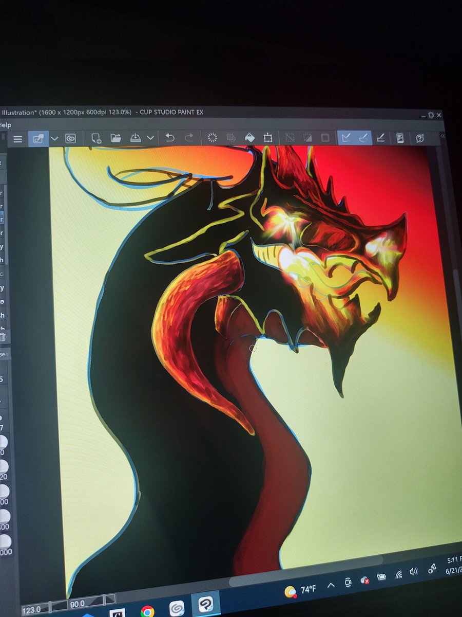 SavageSwrdComcs's tweet photo. @MrFoxxnft Here's a vid of me doing a collection and also a piece of art that I have on OpenSea under 'Ulfsverde Tales'... https://t.co/lZhS4VJcmK
