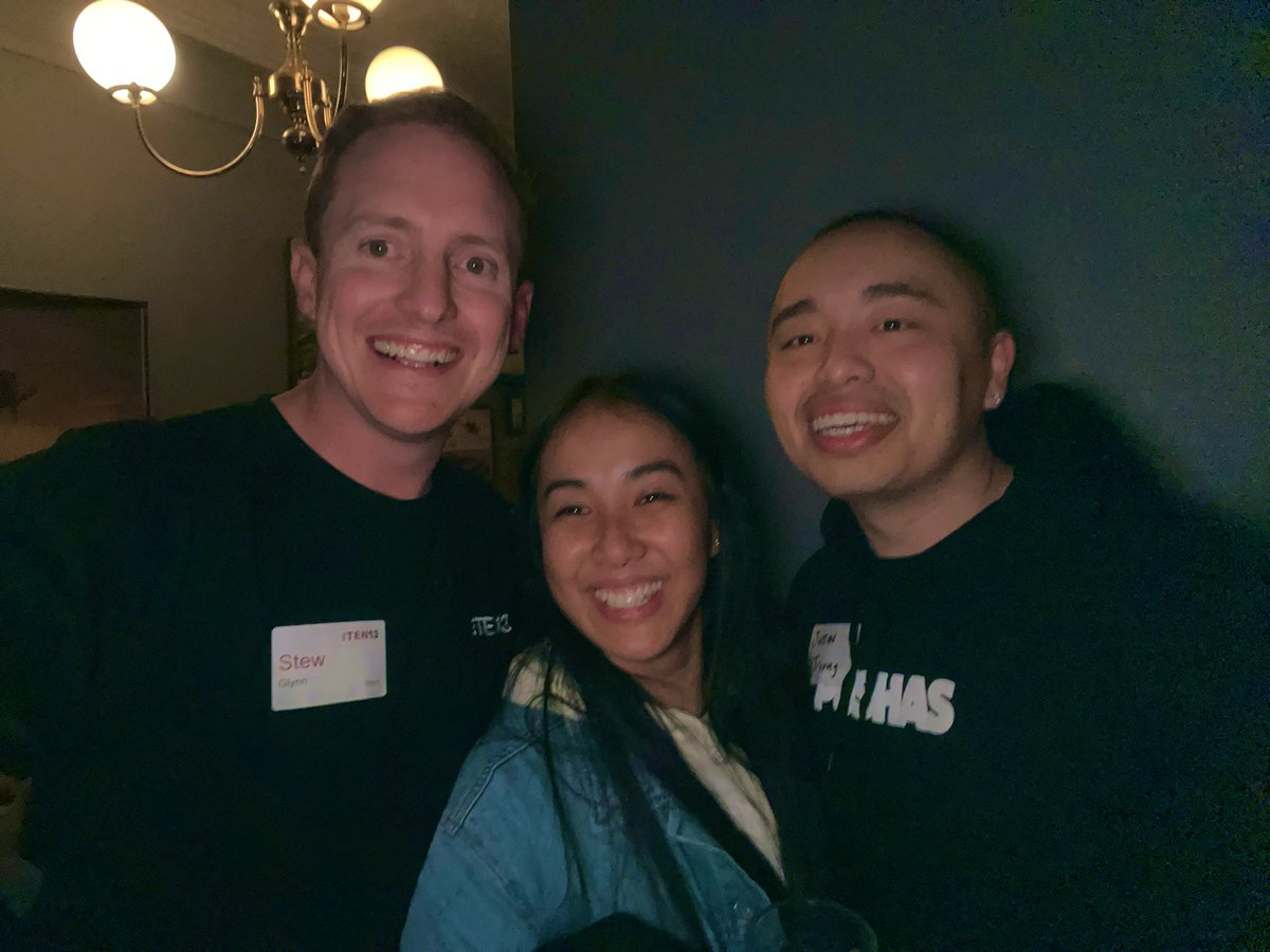 StewGlynn's tweet photo. So good to catch some of our favourite founders and folks @Pashpops @calebmaru @JUSTINPUSHAS @EntryLevelNet @PUSHASOfficial @theforage_ https://t.co/GDuxIfwRwr