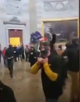 creek_twit's tweet photo. Arrested Proud Boy Gabriel Garcia (#pbgarcia) released some of his capitol videos to Miami Herald in the context of an interview with them. https://t.co/tmVMh7crnN Some grainy insider footage not seen before like this bit of #PDXPB in the rotunda. https://t.co/i7XBwsRRy7