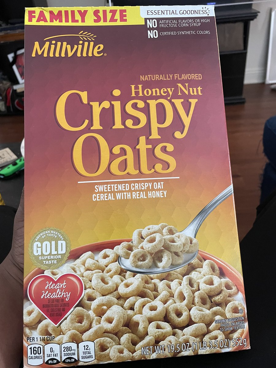 Zenthug's tweet photo. This how down bad I am…this shit taste like honey flavored confetti. https://t.co/6MhAgUhTA9