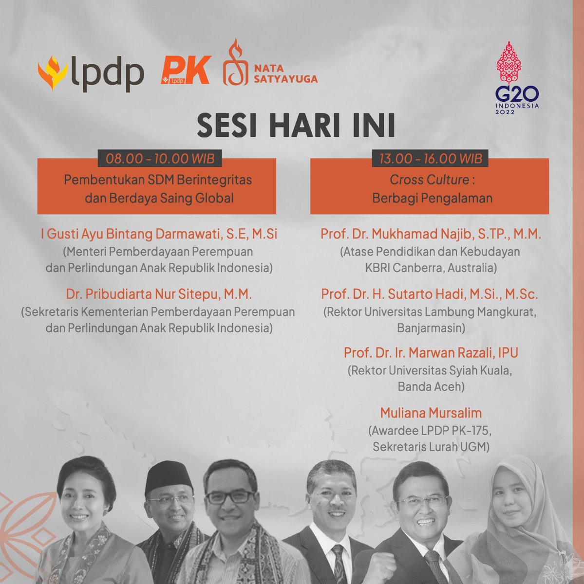 pk187lpdp's tweet photo. Ibu  I Gusti Ayu Bintang Darmawati, S.E, https://t.co/LyUXEtAB7a. Kemudian, tidak kalah serunya, di sesi kedua kita juga banyak belajar tentang adaptasi budaya di lingkungan akademis dari senior-senior kita dan juga alumni LPDP. https://t.co/oeo7sJmtbh