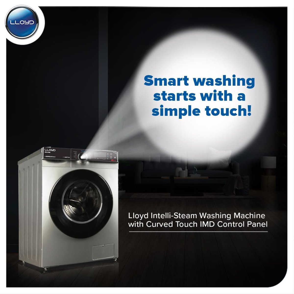 MyLloydIndia's tweet image. Lloyd Intelli-Steam Washing Machine comes with a Curved Touch IMD Control Panel that offers a seamless and sleek design and brings a touch of smartness to your home.

Buy Now: bit.ly/3NgtkOj

#LloydWashingMachine #Lloyd