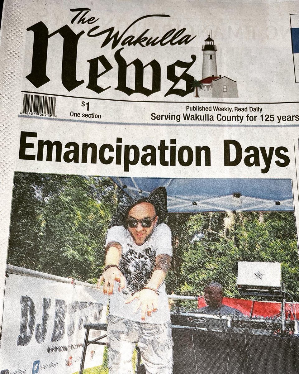 CountyBoyz's tweet photo. Front page of the WAKULLA NEWS! https://t.co/ycU2jWFpHP