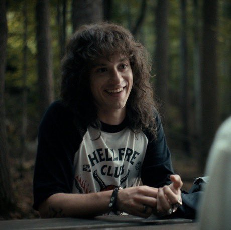 all smiles because eddie munson is trending <3