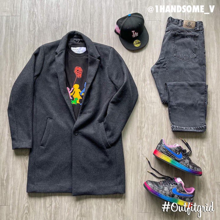 outfitgrid's tweet photo. Today's top #outfitgrid is by @1handsome_v.
▫️ #HeyMikiwar x #TheMagPark #Cap
▫️ #JoeFreshGoods x #MCAChicago #Tee
▫️ #Vintage #Wrangler #Denim 
▫️ #Hollister #Peacoat
▫️ #Nike x #BusyP #EdBanger #AF1 https://t.co/eqmjcpQgcT