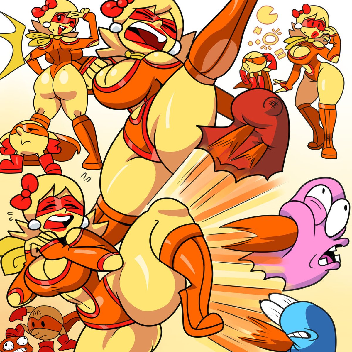 TheFatAssPac's tweet photo. "WAAAAAH. STUPID GHOSTS! I'LL KICK YOUR BUTTS!" https://t.co/eMRKGnAaKq